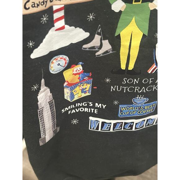 Buddy The Elf Est 2003 Gildan Men's Medium Sweatshirt See Back Graphic Pic # 2 - Picture 10 of 12